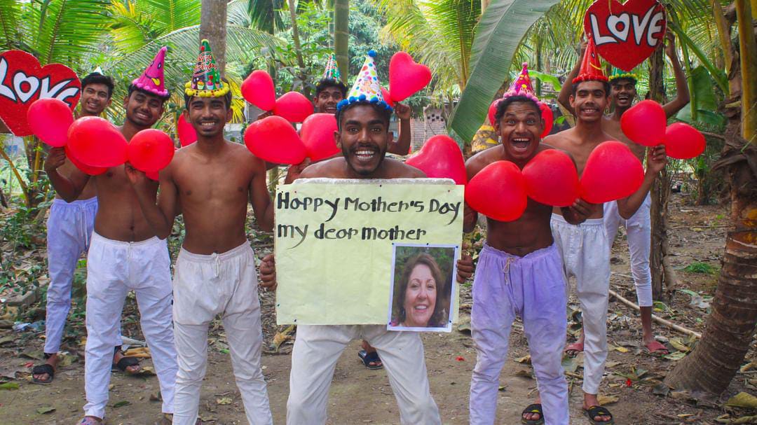 white pants guy from banglades send greetings