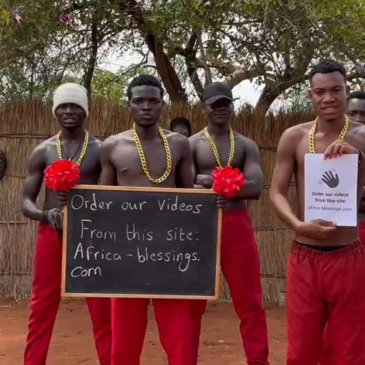 African Red Pants Chain