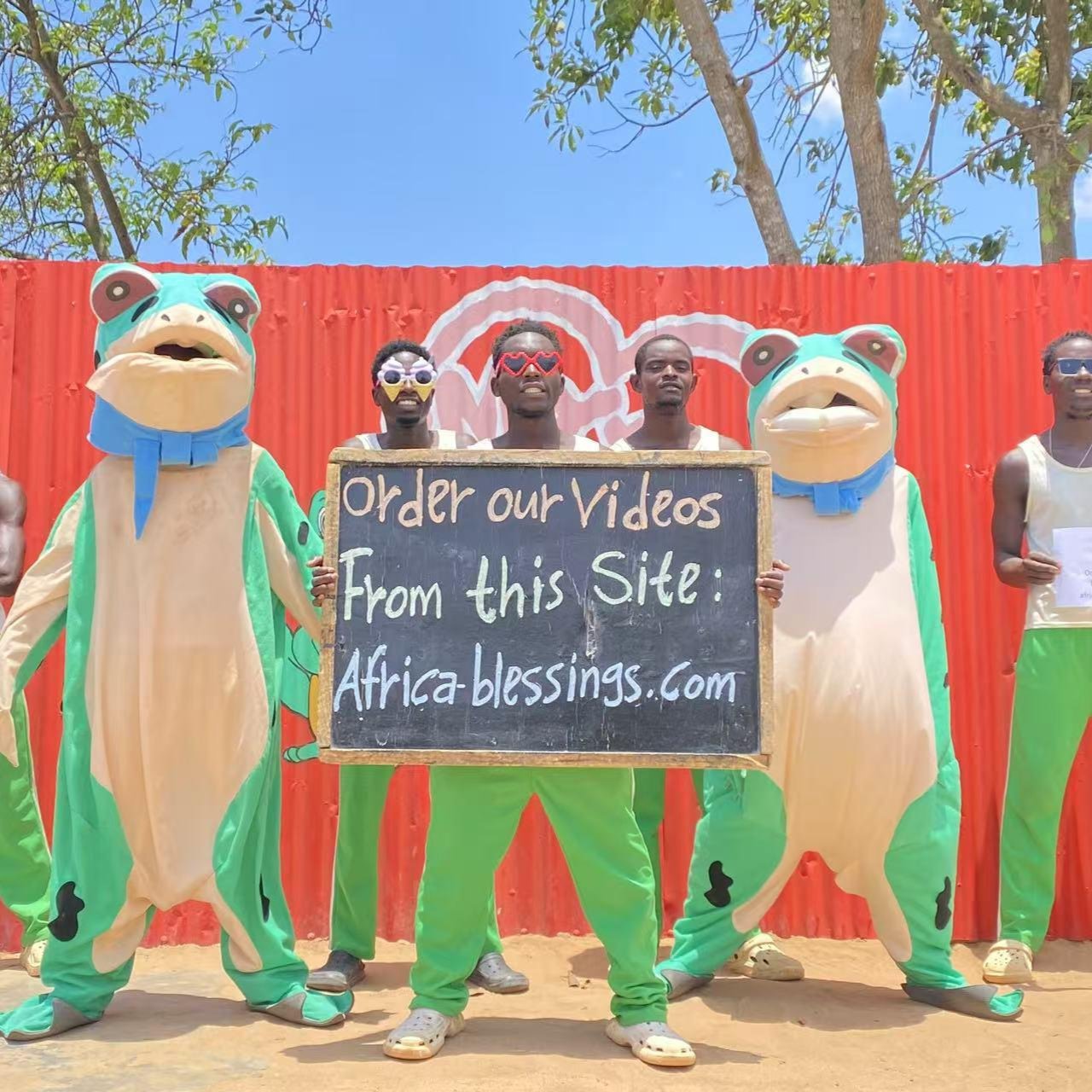 African Funny Frog Team