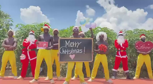 Merry Christmas From  African Muscle Yellow Pants Men