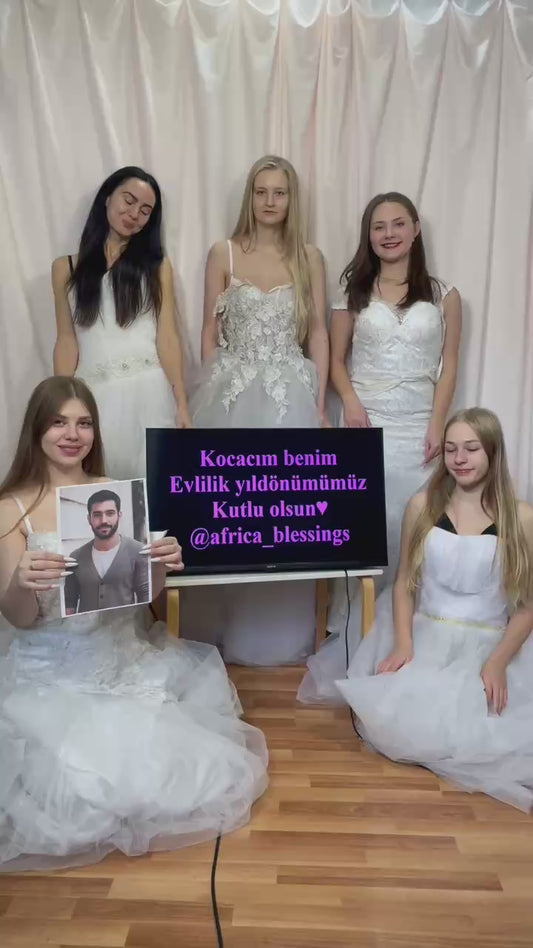 Eastern Europe Wedding Dress Beauty Girls